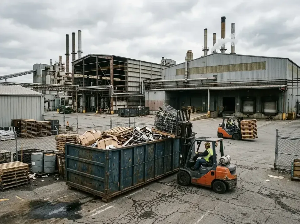 industrial-factory-scrap-conta-003 — frequently asked questions, Cheap Roll-off Dumpster Rentals in Sterling, IL